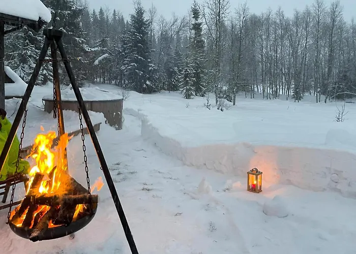 Awesome In With Sauna Дом отдыха *
